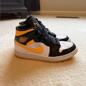 Nike Women’s Air Jordan 1 Mid SE “White Laser Orange”